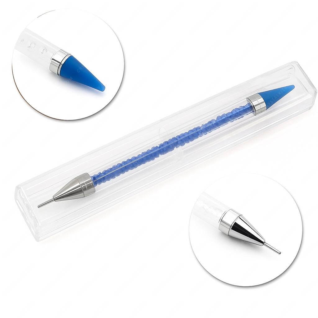 Аплікатор для страз синій Crystal Katana